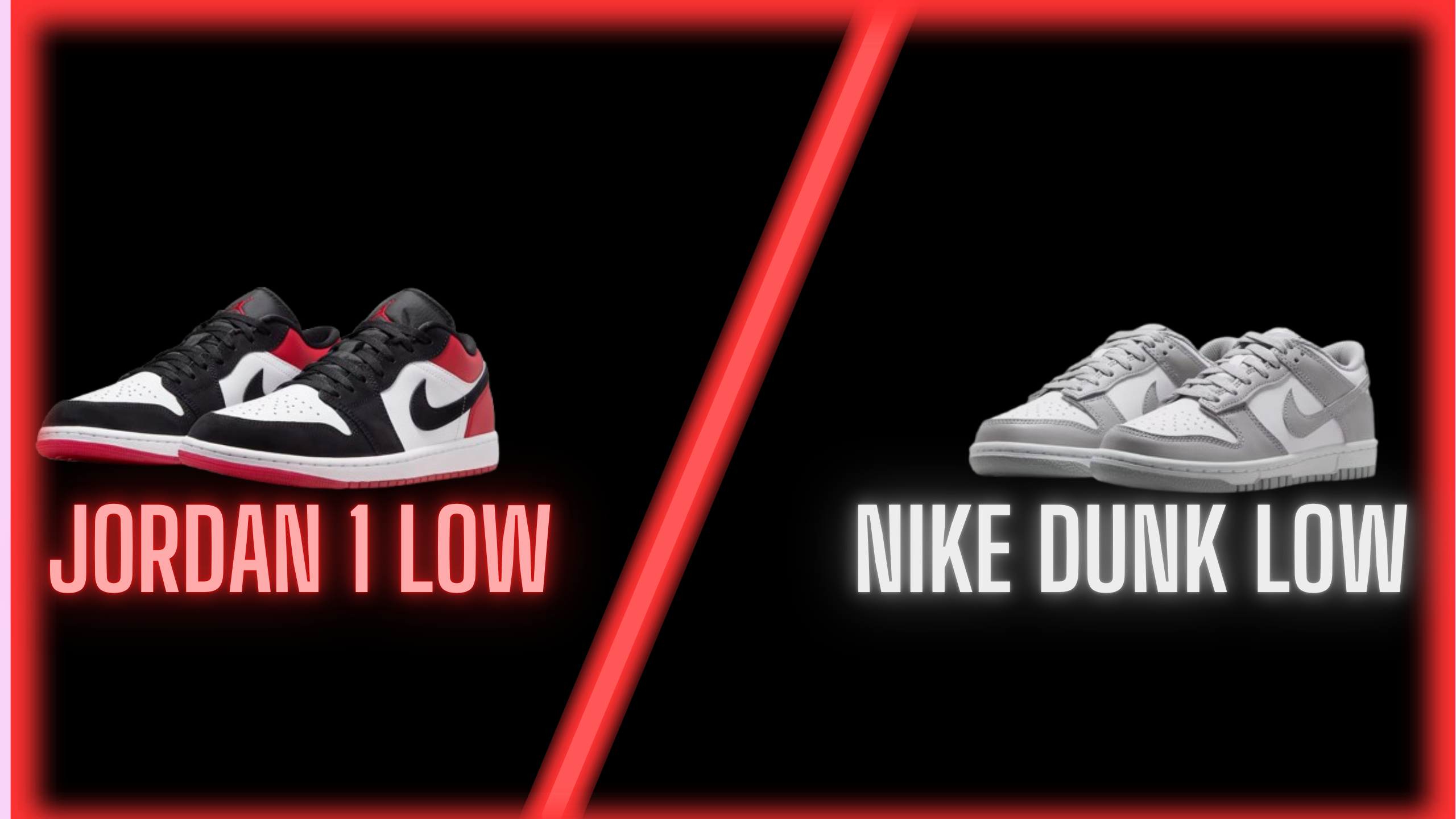Nike Dunk Low vs Jordan 1 Low- What One Should You Buy In 2025?