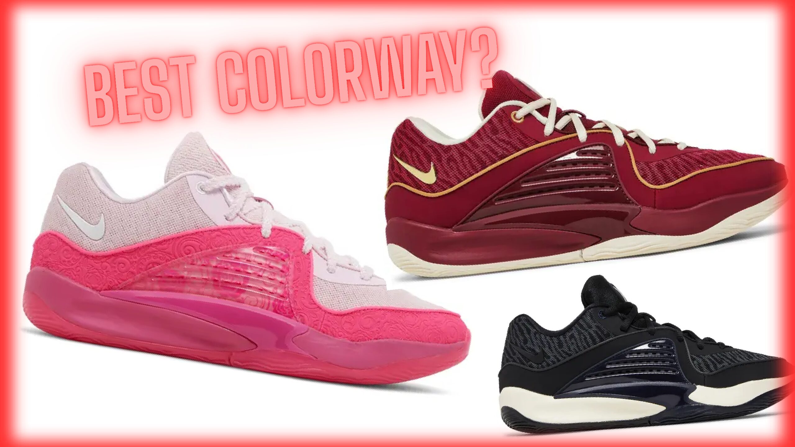 Top 5 Nike Kd 16 Colorways.
